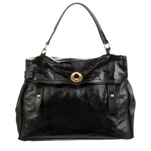 YSL YVES SAINT LAURENT Patent Muse Bag